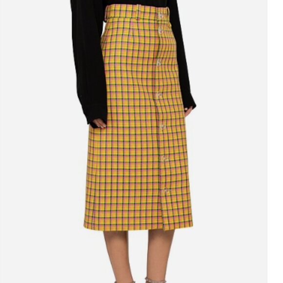 Balenciaga Wool Midi Skirt - Picture 1 of 5